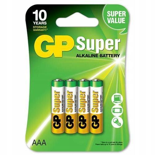 Super Alkaline Aaa Battery 1.5V 4 Pieces
