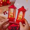 Mini New Year Decorations Wind Lamp Desktop Atmosphere Lamp Creative Wealth God Night Lamp  Home