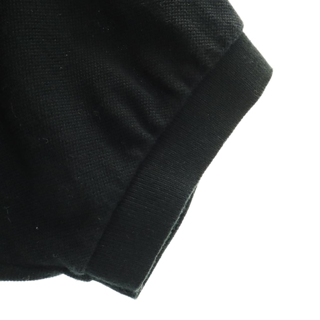 Lacoste Made In Japan Short Sleeve Polo Shirt 3 Black Fawn Men's Used