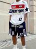 Cool and Stylish Printed Men's Casual Short-sleeve Set, New Men's Crew Neck Short-sleeve Top and Shorts
