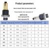 Multi-Purpose Electric Rivet Tool with Manual Wrench and Nut Head Attachment