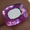 Natural Pink Sapphire Loose Gemstone 13.85 Ct Cushion Cut September Birthstone for Gem Collections