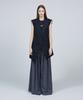 Meuameu Signature Back Slit Sleeveless Dress