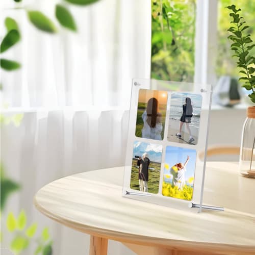 DIFEIUKI Shield PRO Trading Card Display Case with 4-Row Card Stand, Sun Protection, Scratch Protection, and Durability Protection for Collections, Yu