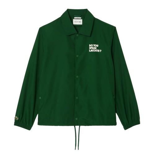 Lacoste Mens Ripstop Lightweight Coach Jacket