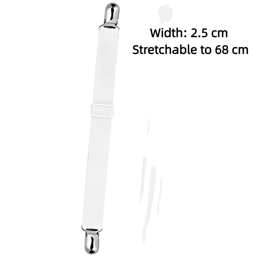 Adjustable Elastic Sheet Straps Heavy-Duty Sheet Holders And Shoulder Straps
