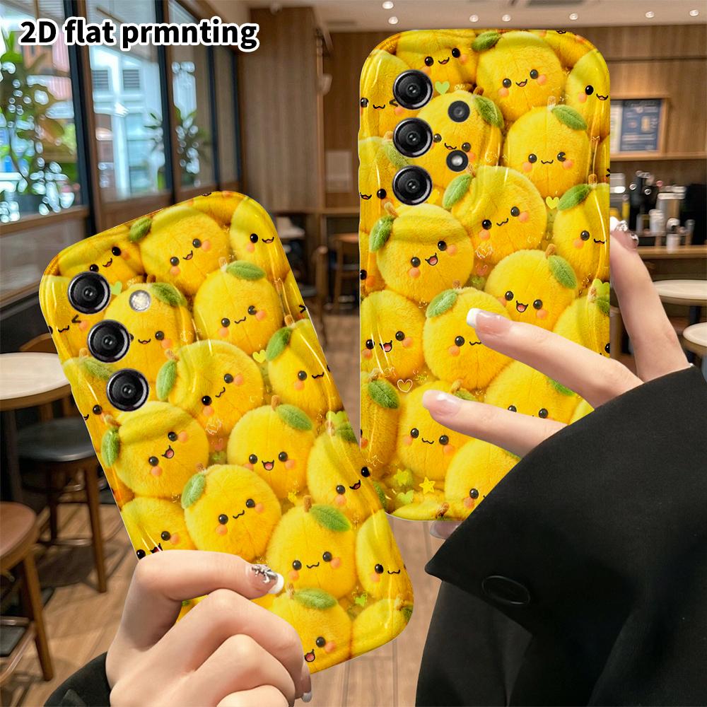 Phone Case: 2D flat, fits Samsung Galaxy A34 A35 M05 M06 S20 S22 S21 FE Plus 5G protective case, plush toy, perfect Christmas and Halloween holiday gi