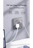 DELIXI 16A Wall Switch Socket for Air Conditioner & Computer, Household Panel, 86 Type, Starry Sky Gray.
