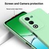For Oppo A5i Pro 4G/A5m 4G Liquid Silicone Case Phone Back Cover with Hand Strap