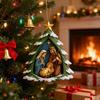 Nativity Christmas Tree Ornament