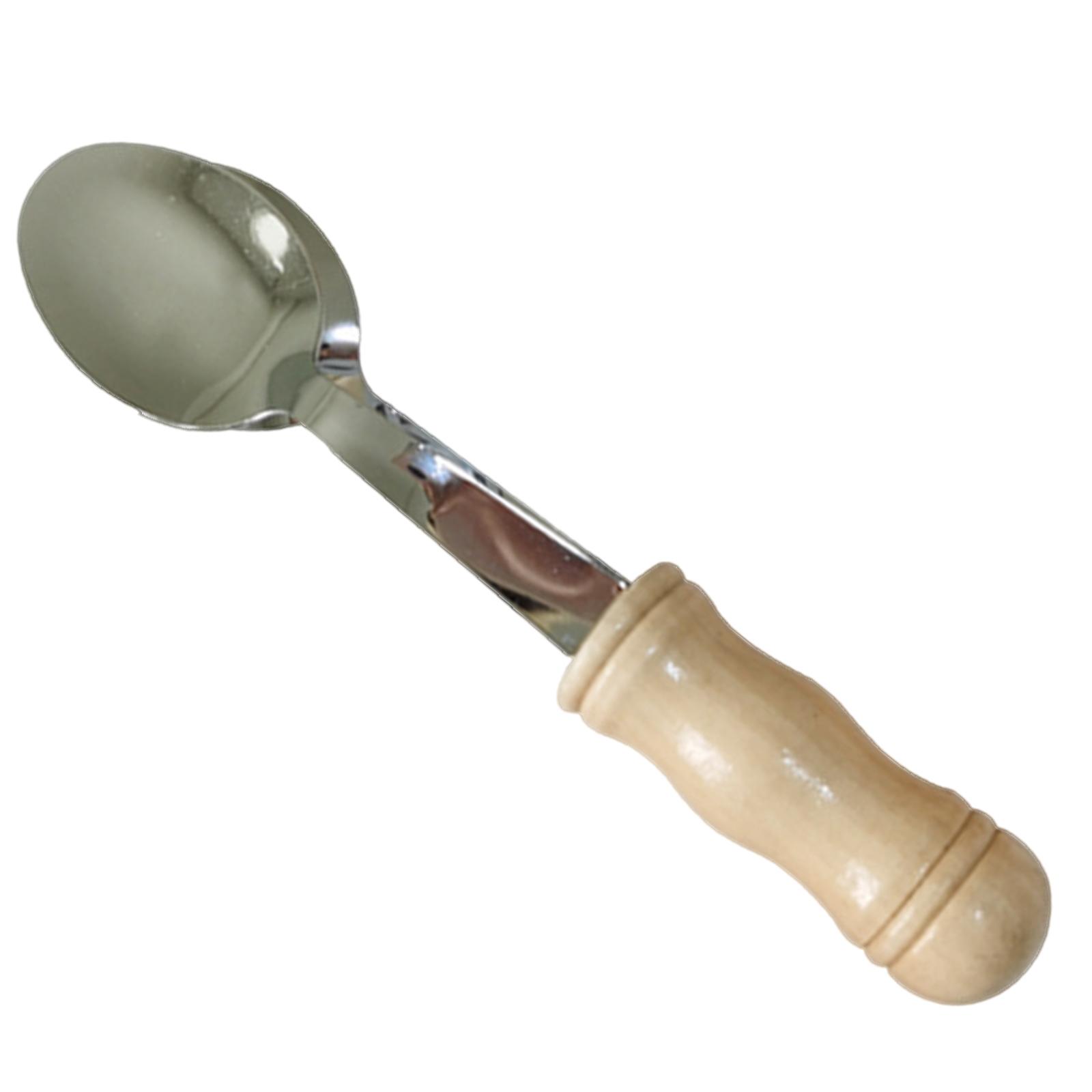 Музыкальная ложка с деревянной ручкой — фото 5