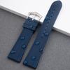 Imported Fluororubber Watchband Soft FKM Rubber Watch Band 20/22mm Wristband Folding Pin Buckle Fit For Patek Philippe Watchband