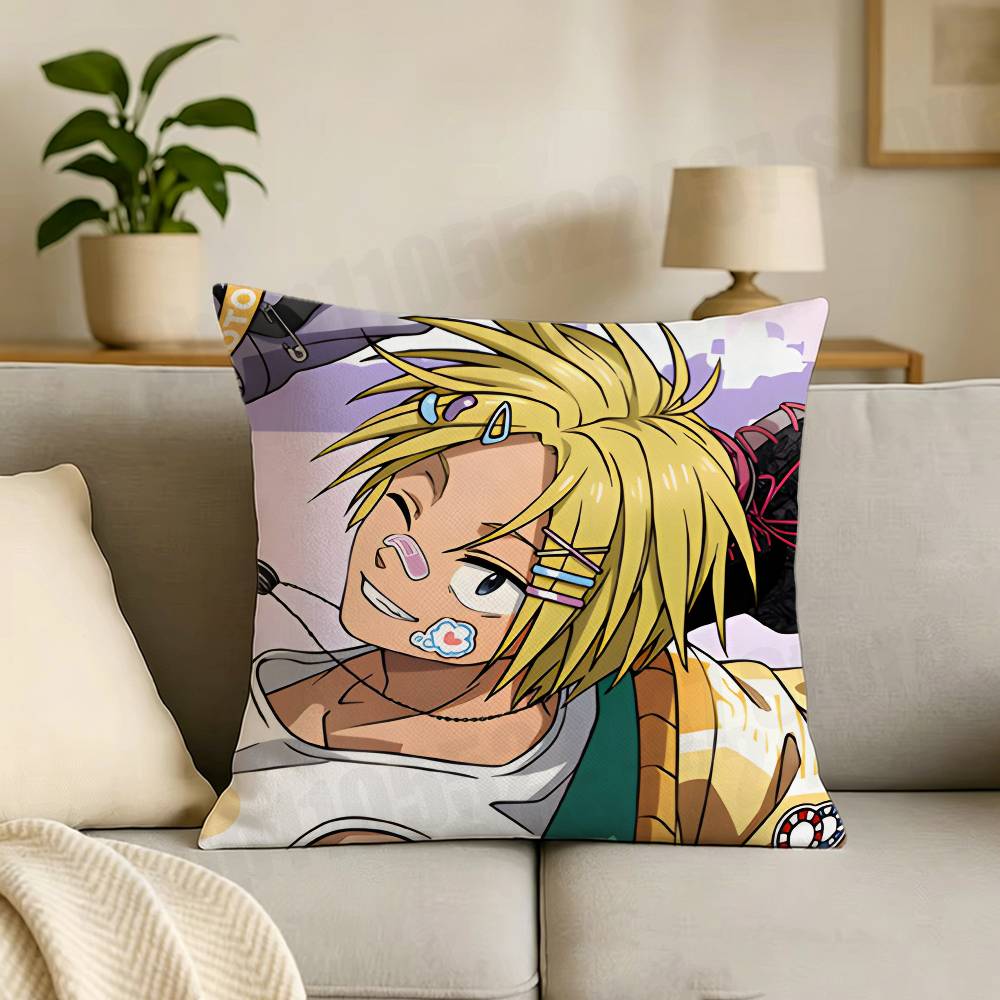 SSakamoto DDays Anime Cartoon Printing Pillowcase Customized Pillow Cover for Sofa Home Decor