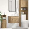 Artisan Oak Bathroom Vanity Cabinet 60 X 38.5 X 46 Cm
