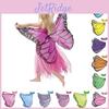 Chiffon Butterfly Wings Cape With Mask Perfect For Dress Up Parties And Cosplay