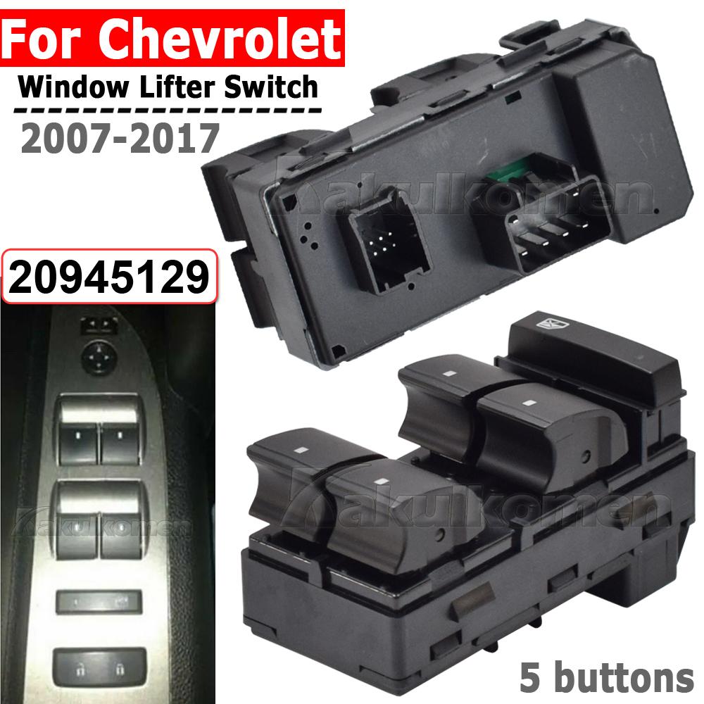 For GMC Acadia Sierra Yukon 2007-2012 For CHEVROLET Tahoe 1500 2500HD Electric Power Master Window Control Switch 20945129