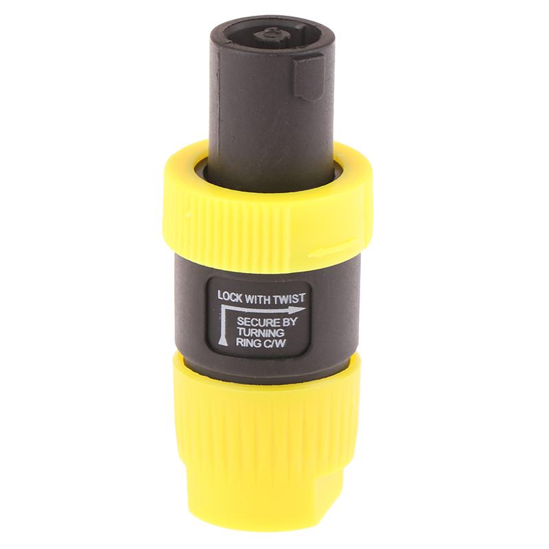 NL4FC 4Pins Male Speakon Plug for Professional Audio Speaker Cable Connector 1Pcs