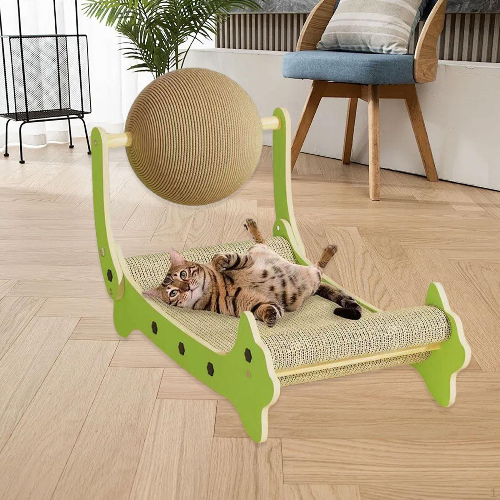 

Cat Scratching Lounge Sofa Kitten Board Pet Lounger for Puppy Sleeping Grinding Claws