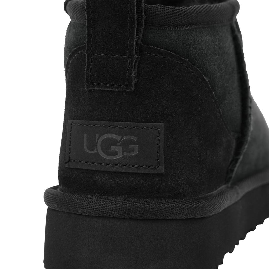 UGG Classic Ultra Mini Boot Schwarz Damen Sneaker 1116109-BLK