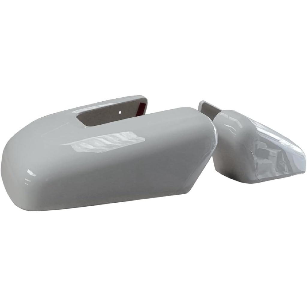 YOUNGERCAR Mirror Cover Fit for 2021 2022 2023 2024 2025 Ford F150 F-150 Mirror Covers Without Turn Signal Hole Oxford White