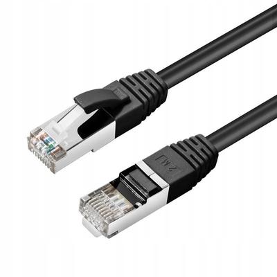Microconnect Cat6A S/Ftp 2M Negro Lszh