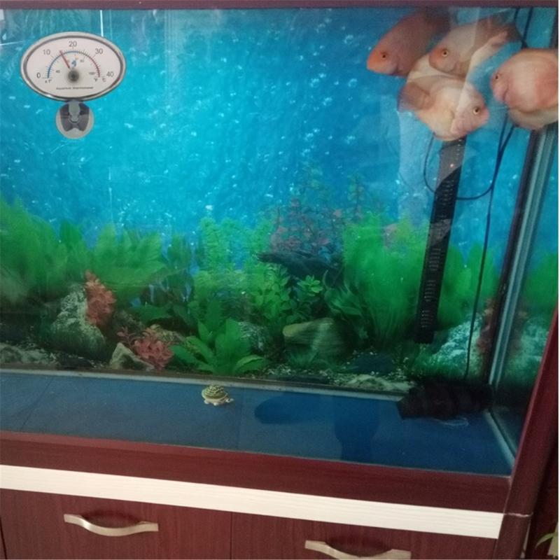 Liquid-In-Glass Aquarium Thermometer for Aquarium FishTank Accurate Floating Laboratory Thermometer