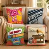 Decor R-Retro SpeakerS Cushion Cover Double-Sided Printed Pillow Cover Hypoallergenic Dust-Mite Proof