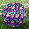 1pc S Neon Stars Size 5 Soccer Ball Professional Match Training Football Indoor &Outdoor Sports Ball Lightweight Durable c65197