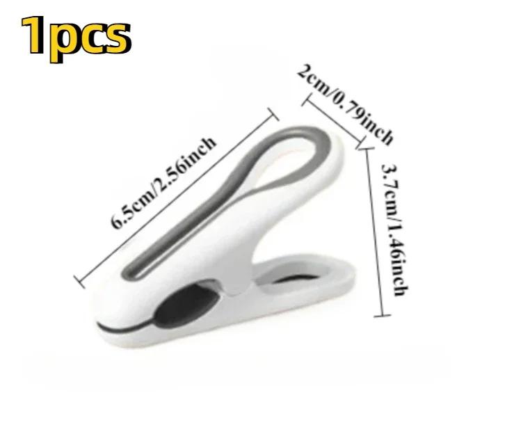 1/6/12pcs Clothes Pegs Dry Quilt Single Clothespins Household Cotton Quilt Hanger Fixed Large Windproof Clip Clothe Folder