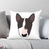 Henry The Bull Terrier Square Pillowcase Polyester Linen Velvet Creative Zip Decor Throw Pillow Case Home Cushion Cover