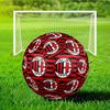 Milan Football club Printed Size 5 Soccer Ball - Durable, Machine-stitched, Soft and Comfortable, Suitable for Training and Matches Gift