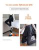 Women's Anti-Exposure Yoga Leggings with Skirt - Slimming & Elastic Fitness Pants for Running