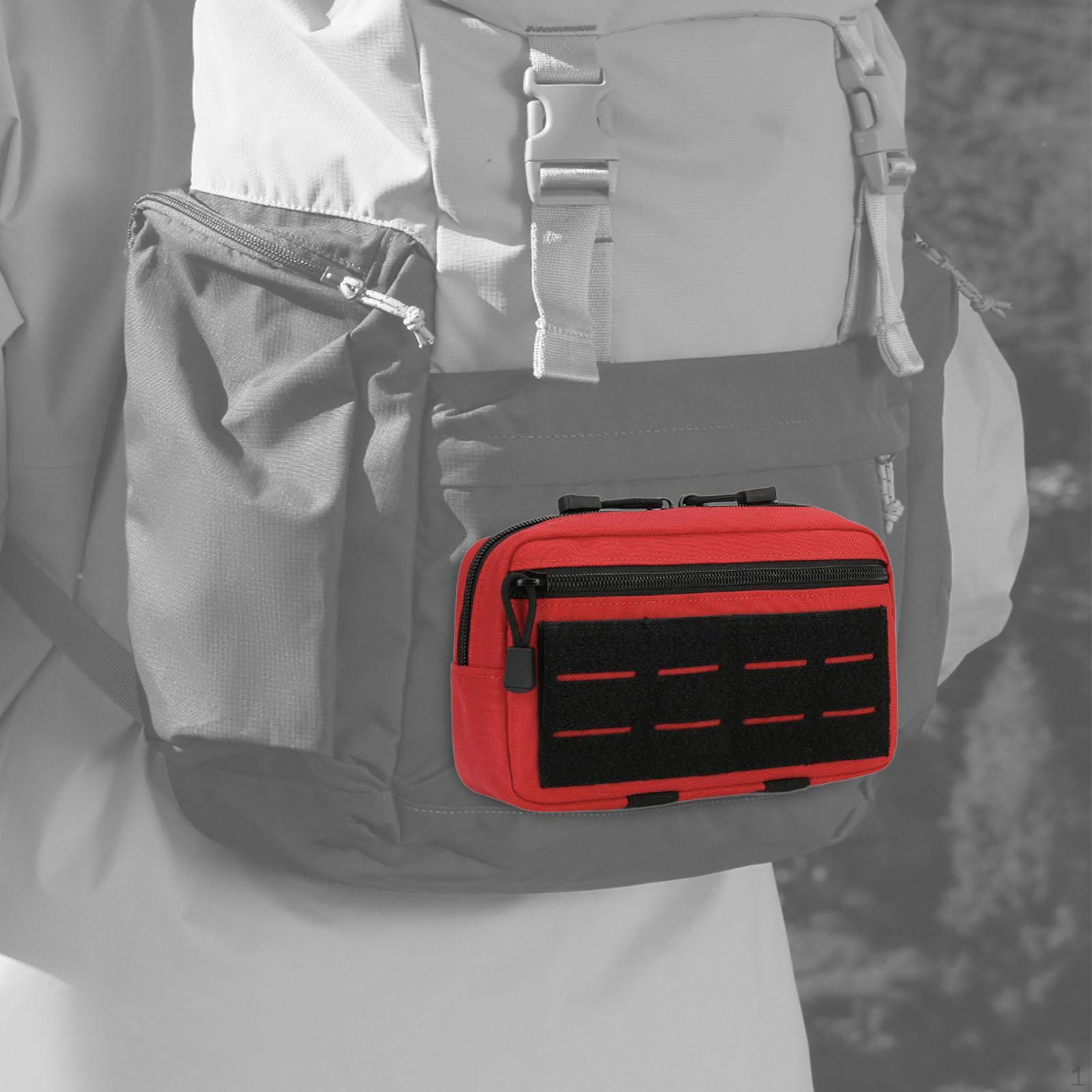 

Маленька сумка для інструментів горизонтального модульного зберігання для чоловіків у подорожах червоний