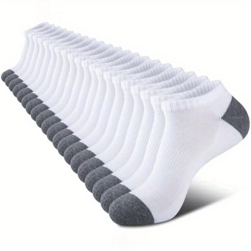 Breathable Mesh Sports Socks - Moisture Wicking and Elastic, Classic Design for All Seasons Comfort, Machine Washable Casual Style Sock Set