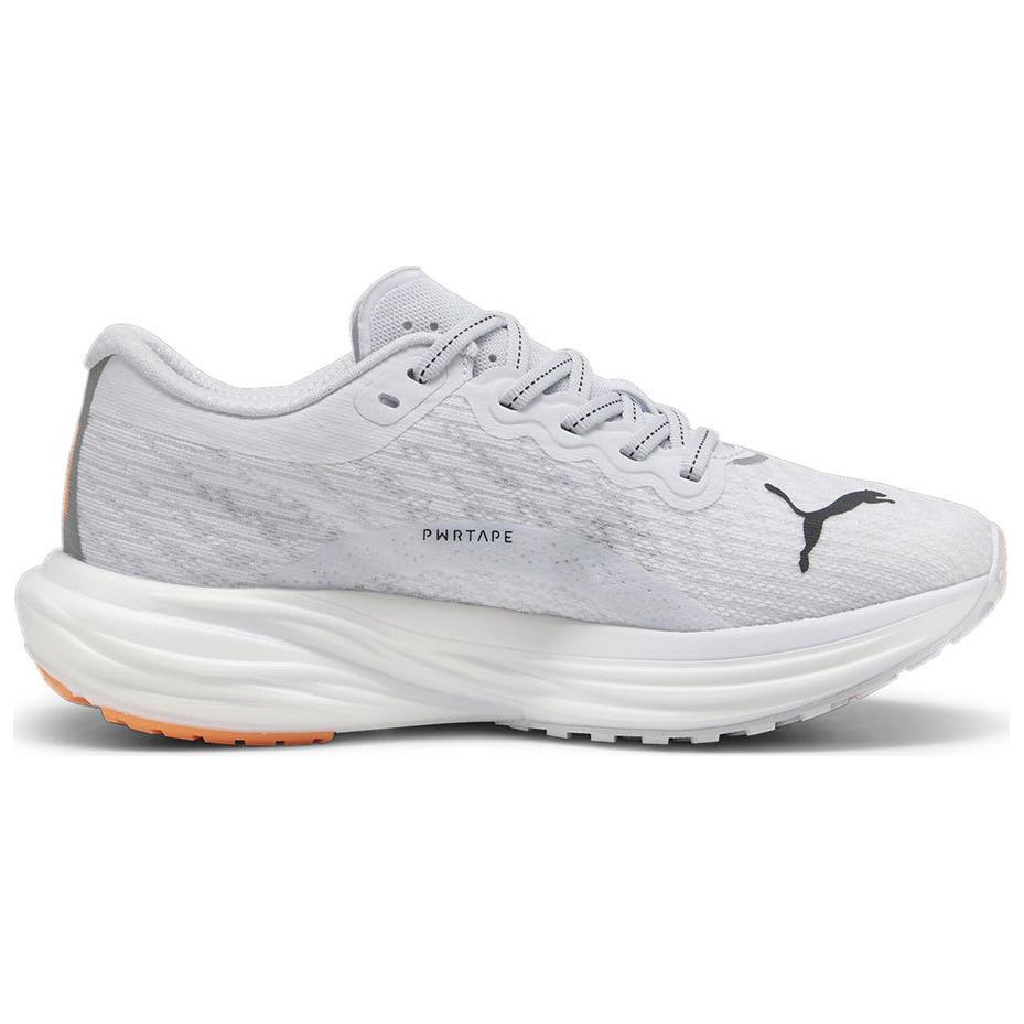 Puma Deviate Nitro 2 Silver Mist Neon Citrus Women Sneakers Grey Black 376855-27