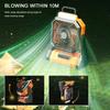20000mAh Battery Powered Fan Camping Fan with 360° Rotation Hanging Hook for Fishing Tents Desk Rechargeable Camping Ceiling Fan