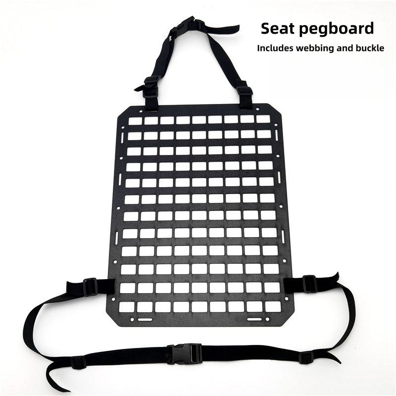 For Multi-functional seat tactical pegboard Car pegboard modification accessories car sun visor pegboard
