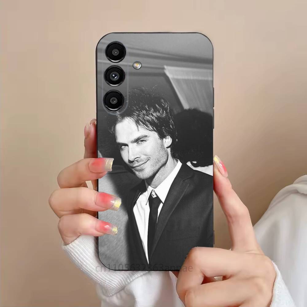 I-Ian Joseph-S Somerhalder Phone Case For Samsung S25,24,23,22,21,S20,Ultra,Plus,FE Black Soft Cover