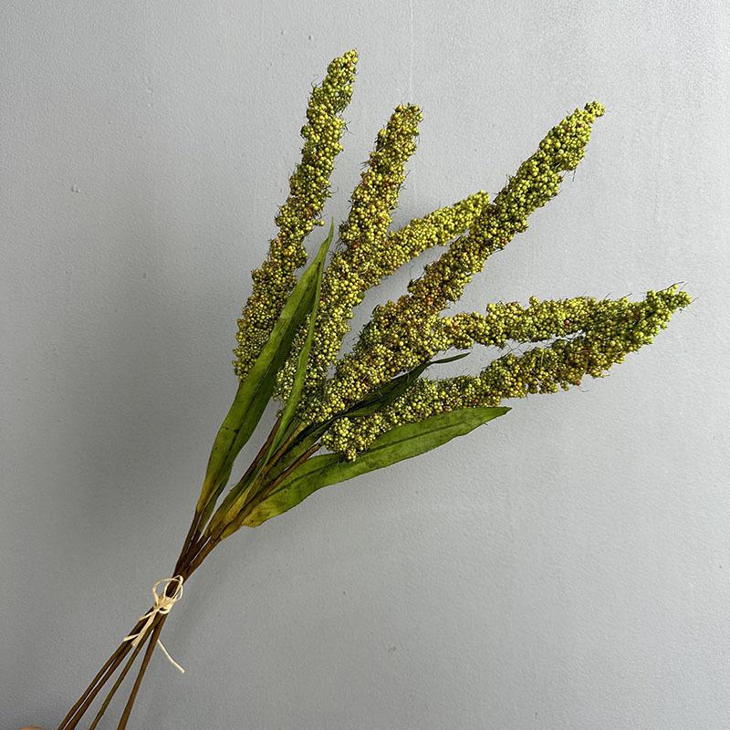 

Simulation Plant Wheat Rice Simulation Flower Pastoral Green Plant Rice Crop Bouquet