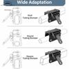 Adjustable Heavy Duty Snowmobile Bumper Hitch Easy Install Snowmobile Hitch Supports Safe Towing Simple Installation