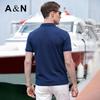 Men's Cool-Touch Anti-Static Business Casual Short Sleeve Polo Shirt