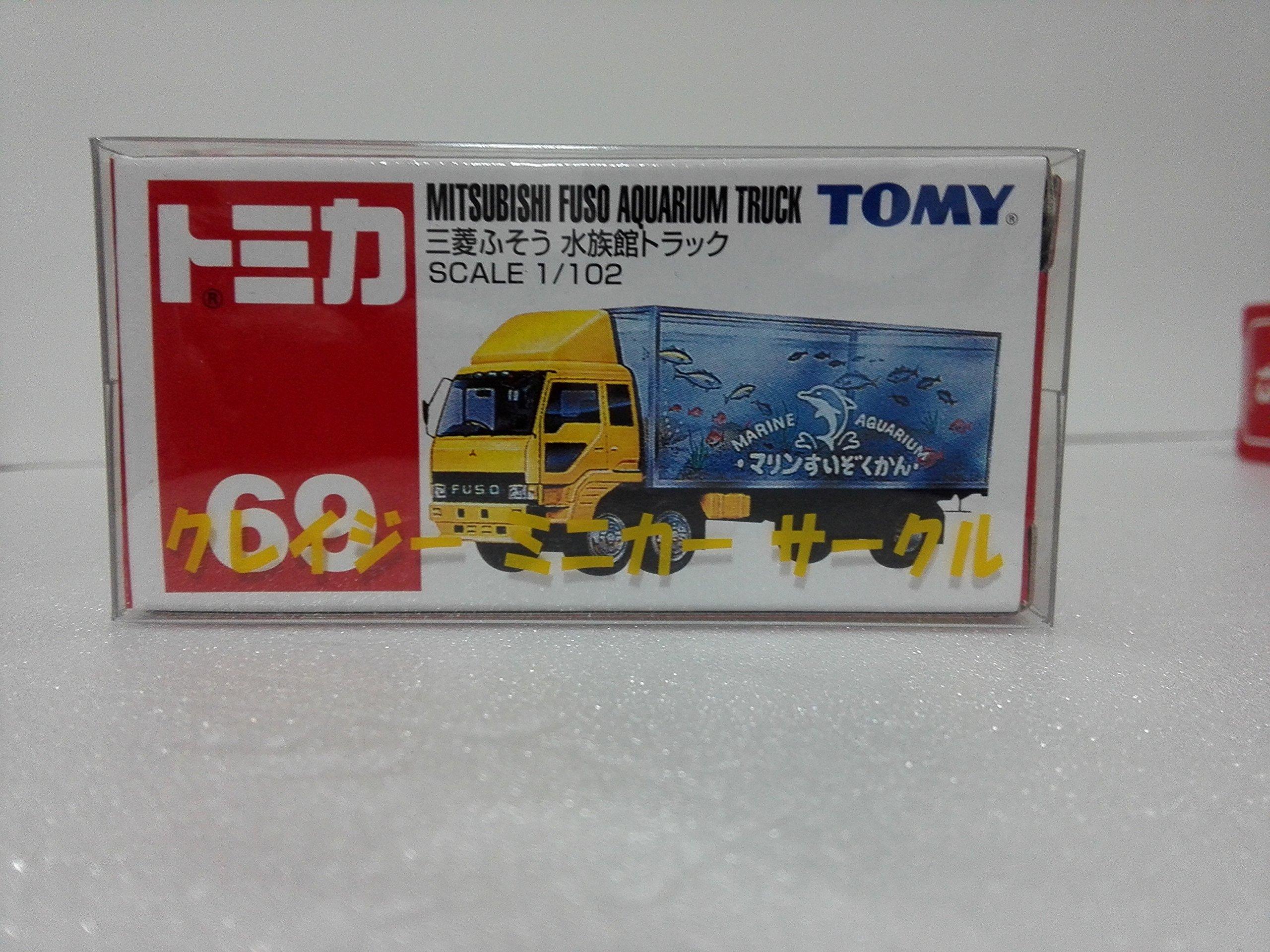

Распродан Tomica 69 Aquarium Truck Crazy Mini Car Circle с номером кейса.