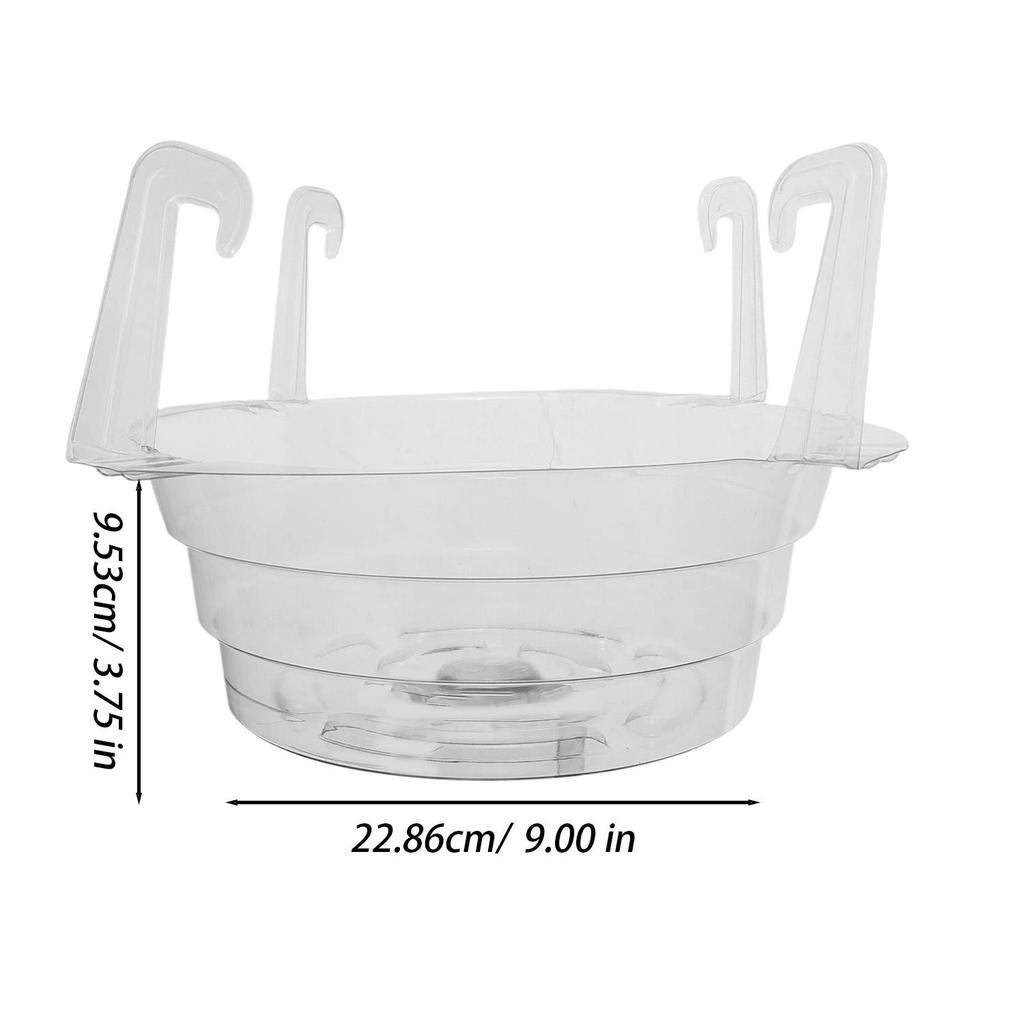 1/5pcs Hanging Plant Water Catcher Clear Plastics Plant Water Catcher Tray Outdoor Garden Flower Pot Decoration Drip Pans Tool
