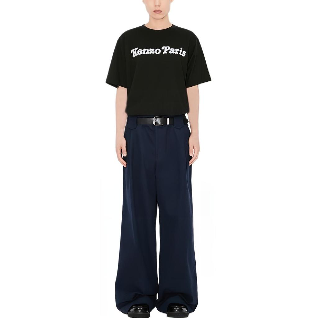 Kenzo Camiseta de cuello redondo con logo flocado X Verdy FF55TS4994SG-99J