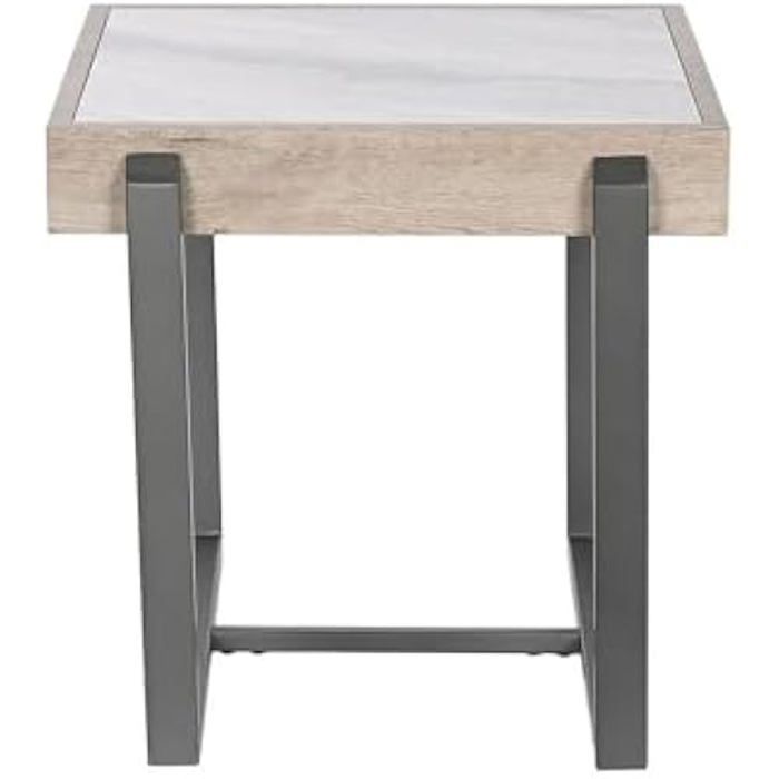 Table d'appoint - HOME ESPRIT - Multicolore - Métal - 50 x 50 cm - Design contemporain