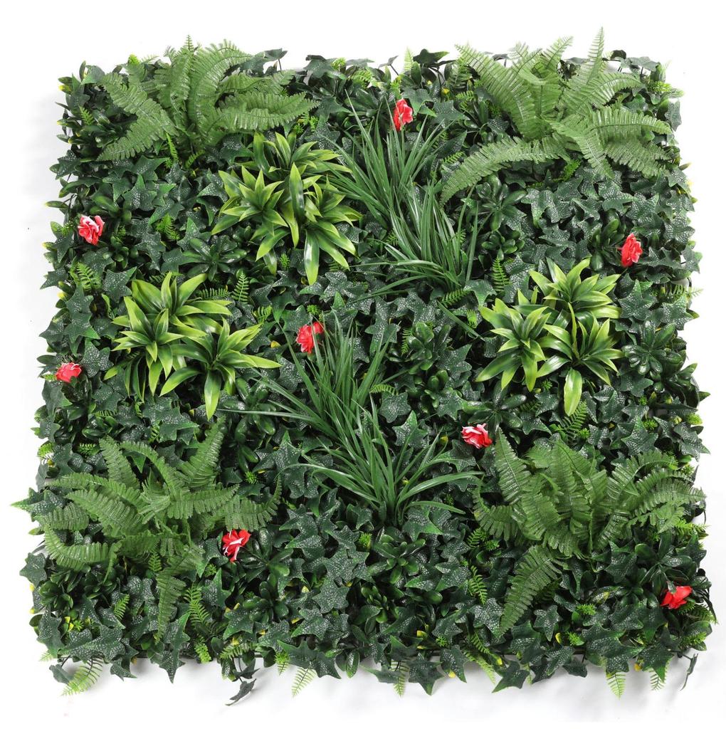 3D Bionic Plant Wall Decor - Indoor/Outdoor Artificial Greenery & Flowers