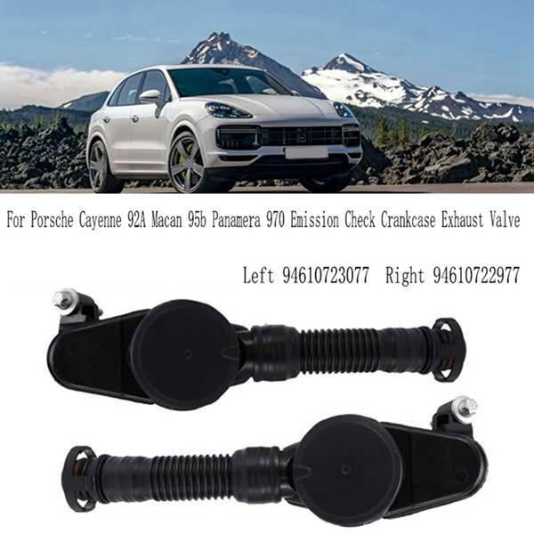 Porsche Cayenne Left PVC Exhaust Valve 94610723077 None