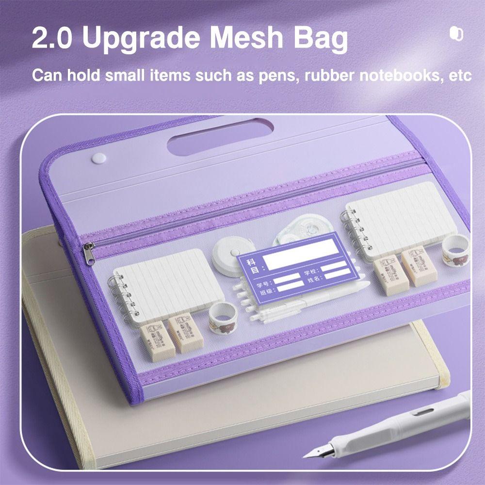 Водонепроникна папка для файлів формату А4, 13 кишень, органайзер для файлів, портативний органайзер-портфоліо, подарунок