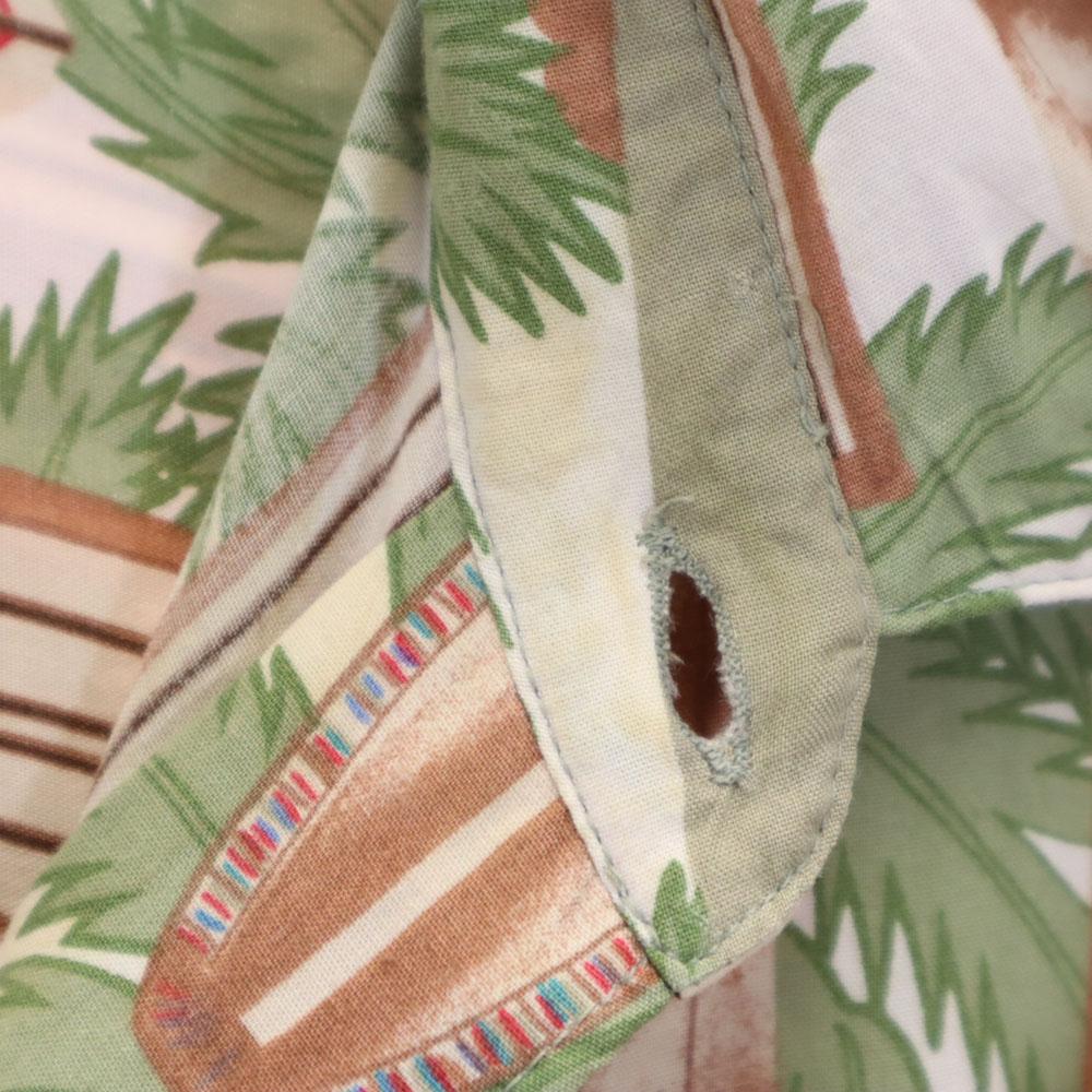 Reyn Spooner 90s Old Diamond Head Tag Overall Handle Short Sleeve Aloha Shirt Men's Used