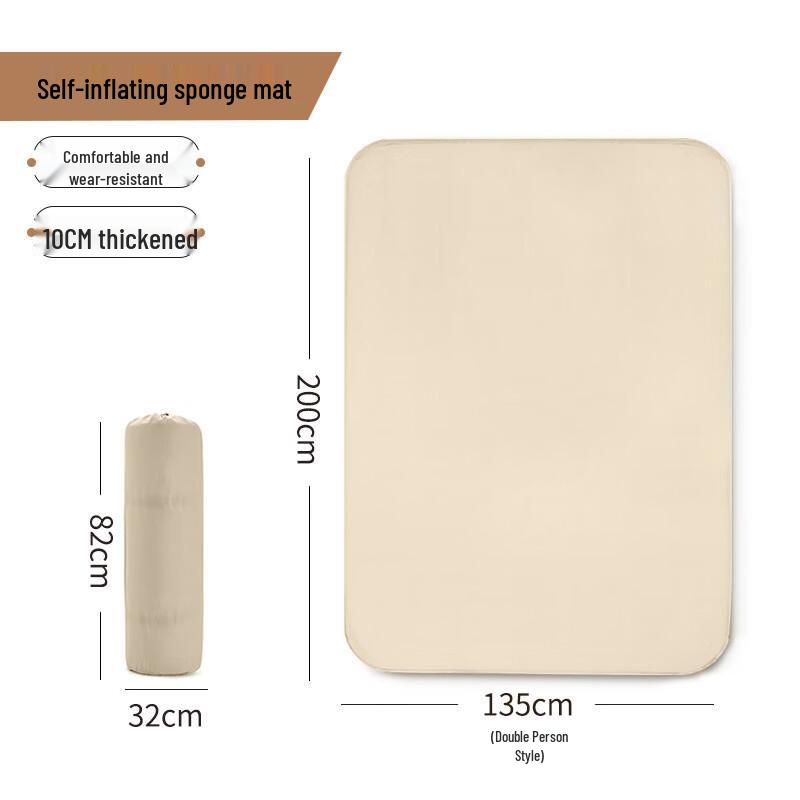 OLOMM Double Self-Inflating Camping Pad